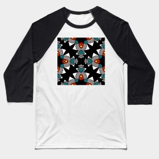 Abstract Pattern 003 Baseball T-Shirt